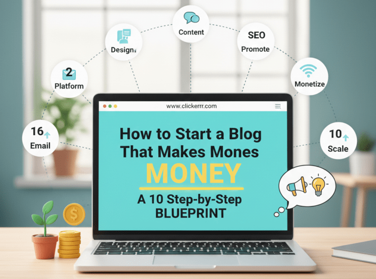 How to Start a Blog That Makes Money: A 10 Step-by-Step Blueprint
