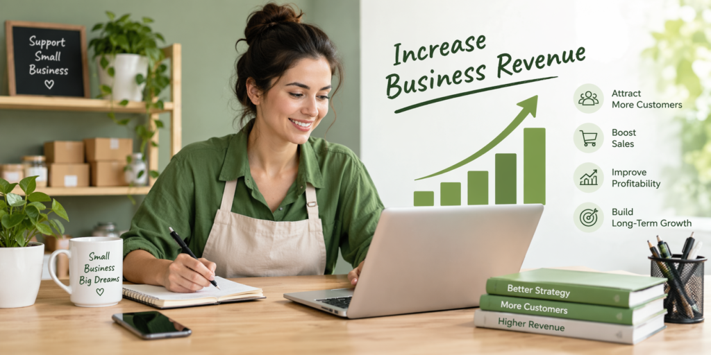 How to Increase Small Business Revenue: 10 Steps Guide